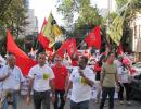 Fotos da passeata em Belo Horizonte